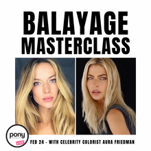 Load image into Gallery viewer, Freehand Balayage Masterclass with Celebrity Colorist Aura Friedman
