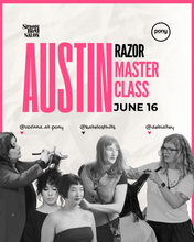 Load image into Gallery viewer, Razor Masterclass with Kate Schlichter, Corinna Hernandez, and guest educator Debi Alley! Austin, TX
